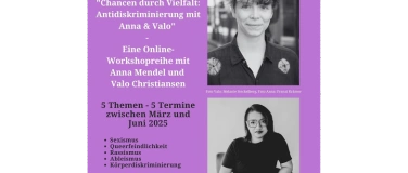 Event-Image for 'Chancen durch Vielfalt: Antisdiskriminierung mit Anna & Valo'