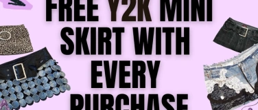 Event-Image for 'FREE Y2K MINI SKIRT WITH EVERY PURCHASE'