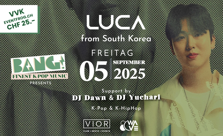 Bang! K-Pop presents LUCA from South Korea Tickets