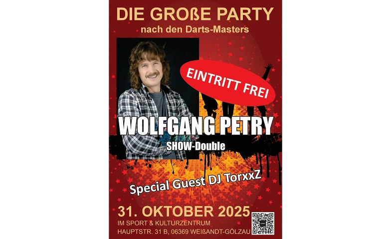 Event-Image for 'Darts-Masters Party mit Wolfgang Petry Show-Double'