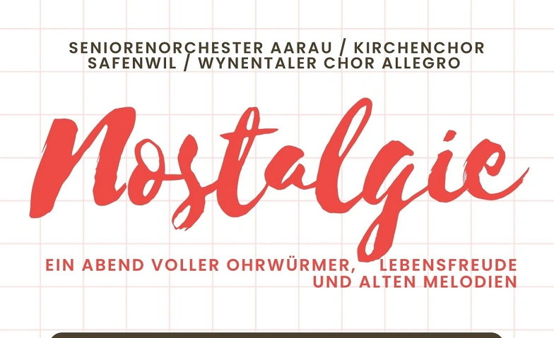 Mitsingen im Nostalgie-Chor Tickets