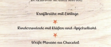 Event-Image for '1. Weihnachtsfeiertag - Men&uuml;'