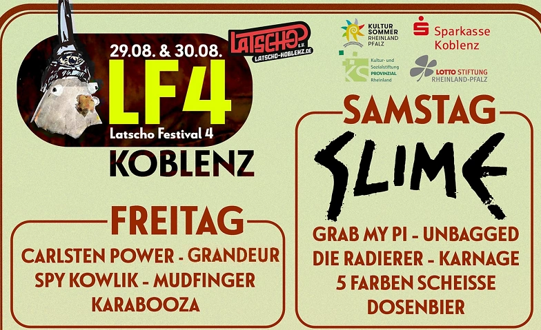 Event-Image for 'Latscho Festival Vol. 4 x SLIME'