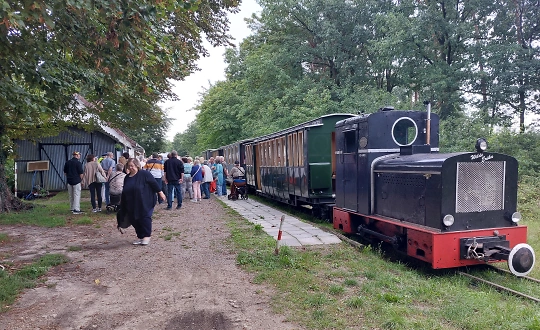 Sponsoring logo of Fahrt mit der Museumsbahn nach Hollige zum Nikolaus event