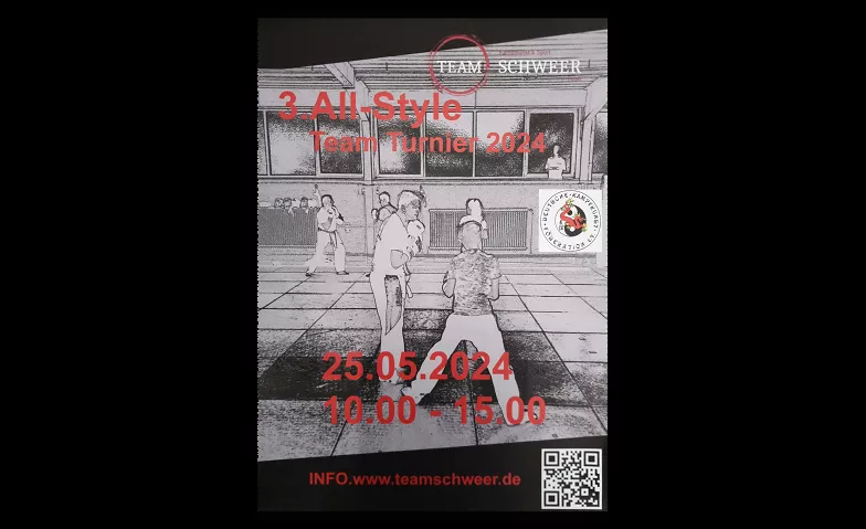 3. All-Style Turnier TeamSchweer Kampfkunstschuke & Sport, Ulmenstraße 1, 26835 Hesel Billets