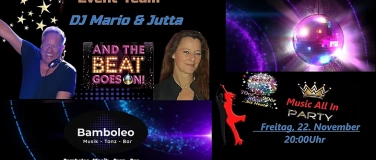 Event-Image for '𝗧𝗮𝗻𝘇𝗲𝗻 & 𝗣𝗮𝗿𝘁𝘆 𝗺𝗶𝘁 DJ Mario & Jutta'