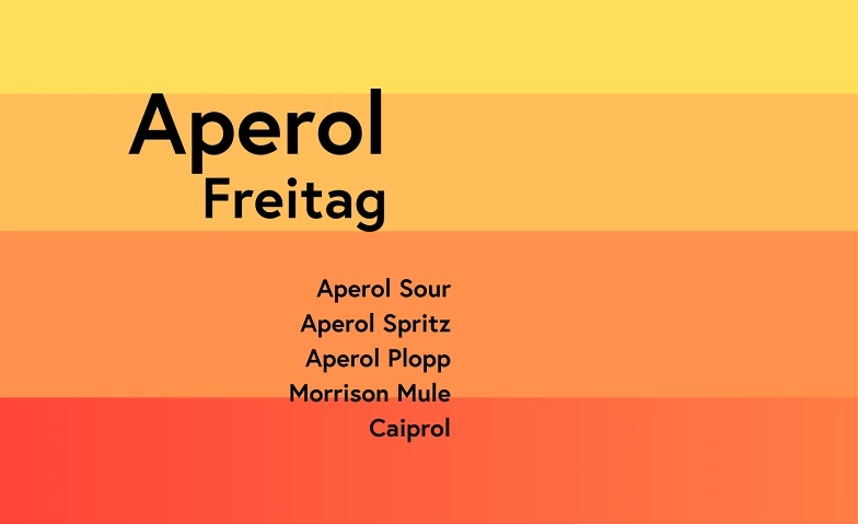 Event-Image for 'Aperol Freitag'