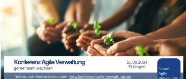Event-Image for 'Konferenz Agile Verwaltung 2024 - gemeinsam wachsen'