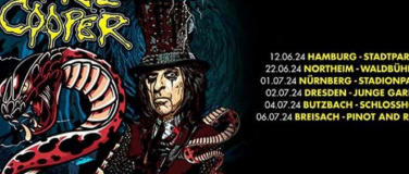 Event-Image for 'ALICE COOPER - TOO CLOSE FOR COMFORT'