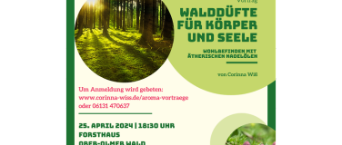 Event-Image for 'Vortrag: "Walddüfte für Körper und Seele"'