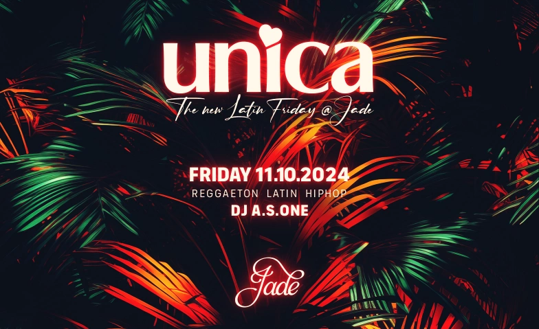 UNICA @JADE CLUB ZÜRICH Jade Club, Pelikanplatz, 8001 Zürich Tickets