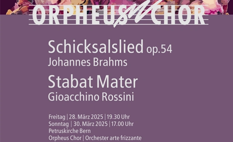 Event-Image for 'ORPHEUS Chor Bern singt Rossini und Brahms'