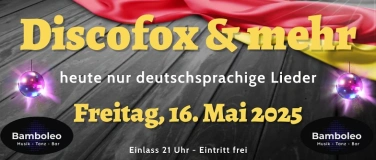 Event-Image for '𝗛𝗲𝘂𝘁𝗲 𝗮𝗹𝗹𝗲𝘀 𝗗𝗲𝘂𝘁𝘀𝗰𝗵 - nur deutsche Lieder'