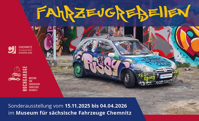 Event-Image for 'Ausstellung "Fahrzeugrebellen"'