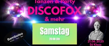 Event-Image for 'Tanzen & Party mit Discofox und mehr'