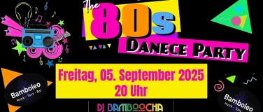 Event-Image for '𝗧𝗵𝗲 80'𝘀 𝗗𝗮𝗻𝗰𝗲 𝗣𝗮𝗿𝘁𝘆'