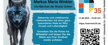 Event-Image for 'Markus Maria Winkler - Lesung der Brüder Grimm für Erwachse'