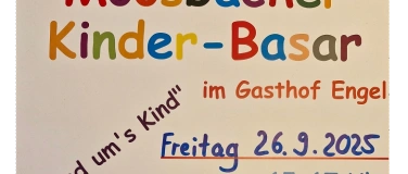 Event-Image for 'Moosbacher Kinder-Basar'