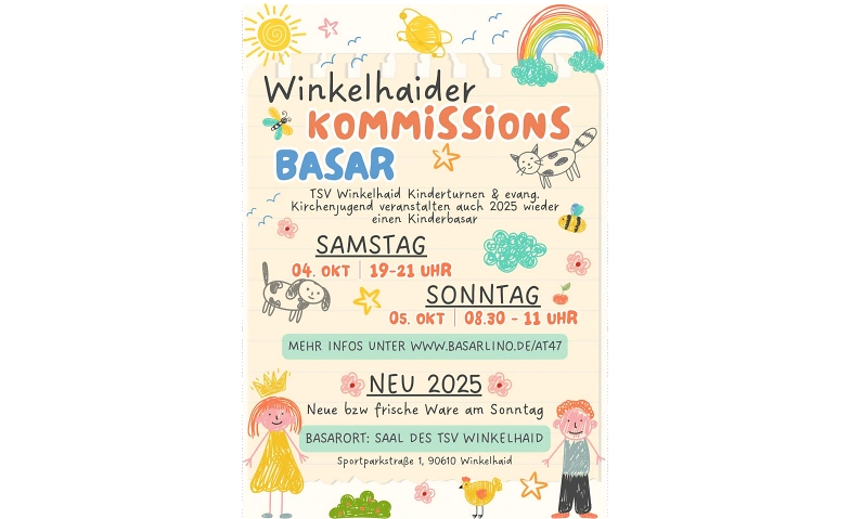 Event-Image for 'Kommissionsbasar rund um's Kind'