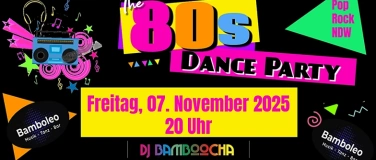 Event-Image for '𝗧𝗵𝗲 80'𝘀 𝗗𝗮𝗻𝗰𝗲 𝗣𝗮𝗿𝘁𝘆'