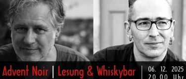 Event-Image for 'Advent Noir – Whiskylesung mit Roland Spranger & M. Kruppe'