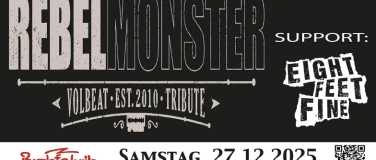 Event-Image for 'REBEL MONSTER - a tribute to VOLBEAT + Eight Feet Fine'