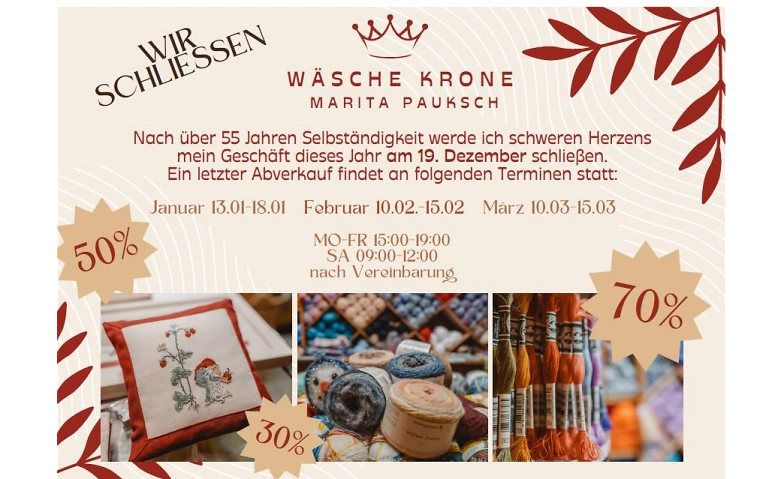 Event-Image for 'Aktionswochen ALLES SOLL RAUS bis zu 70 % Rabatt'