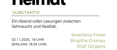 Event-Image for 'Heimat - Lesung'