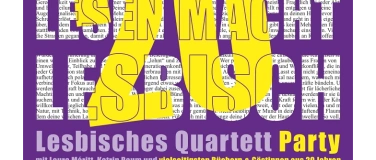 Event-Image for 'Lesen macht lesbisch – Lesbisches Quartett Party!'