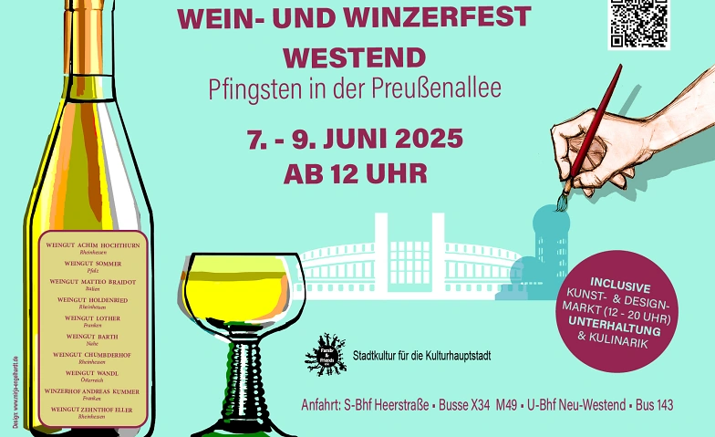 Event-Image for 'Wein- und Winzerfest Westend - Pfingsten in der Preußenallee'