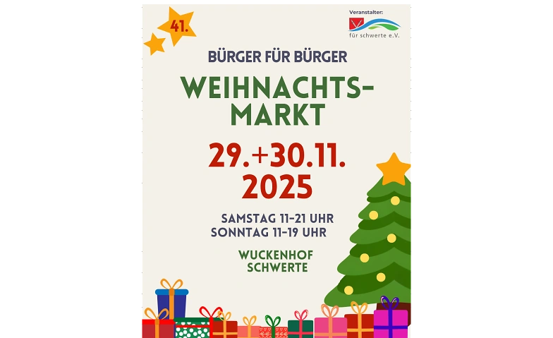 Event-Image for 'Bürger für Bürger Weihnachtsmarkt Schwerte 2025'