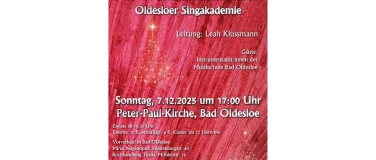 Event-Image for 'Das Weihnachtskonzert der Oldesloer Singakademie'