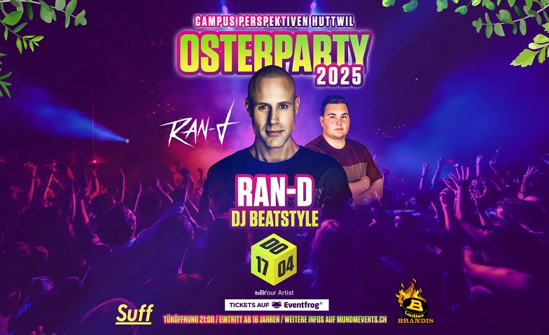 Osterparty 2025 Huttwil Tickets