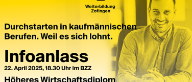 Event-Image for 'Infoanlass Höheres Wirtschaftsdiplom (HWD) kv edupool'