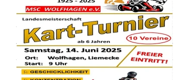 Event-Image for 'Kart-Turnier des ADAC am 14. Juni 2025 in Wolfhagen'