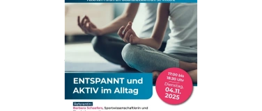 Event-Image for 'Patienten-Forum: ENTSPANNT und AKTIV im Alltag'