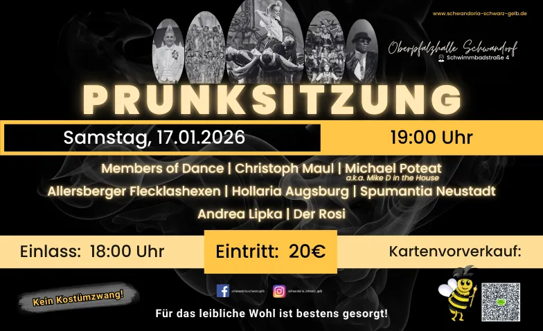 Event-Image for 'Prunksitzung der Schwandoria Schwarz-Gelb e. V.'