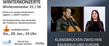 Event-Image for 'Candlelight-Konzert &bdquo;Klangbr&uuml;cken zwischen Kaukasus und Euro'