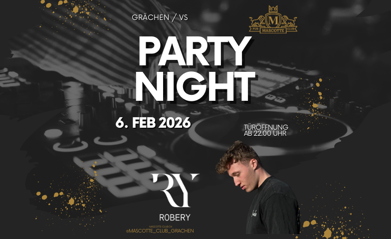 Party Night mit Robery Tickets