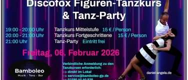 Event-Image for 'Discofox Figuren Tanzkurs & Tanzparty'