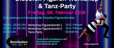 Event-Image for 'Discofox Figuren-Workshop & Tanzparty'
