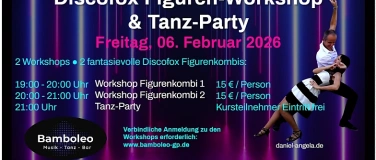 Event-Image for 'Discofox Figuren-Workshop & Tanzparty'