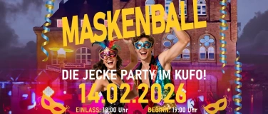 Event-Image for 'Essen-Steele Tanzt – Maskenball – Die jecke Party im KUFO'