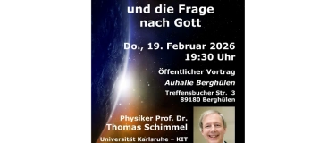Event-Image for 'Faszination Universum und die Frage nach Gott - Vortrag'
