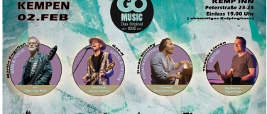 Event-Image for 'GO MUSIC FEBRUAR 2026  Funk & Soul - spontane Live-Magie'