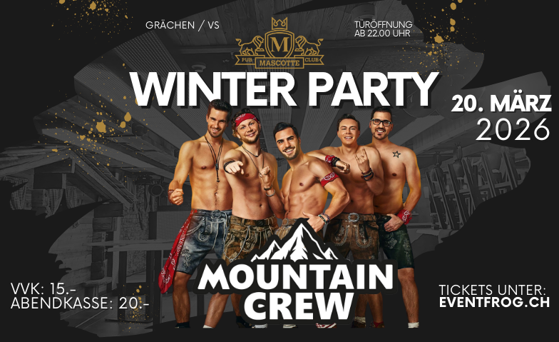 Winterparty mit der Mountain Crew Tickets