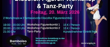 Event-Image for 'Discofox Figuren-Workshop & Tanzparty'