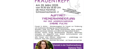 Event-Image for 'Themenwanderung f&uuml;r Frauen'