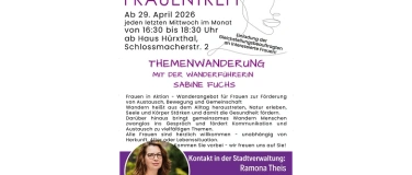Event-Image for 'Themenwanderung f&uuml;r Frauen'