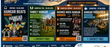 Event-Image for 'ABGEHOBEN - Open-Air Festival ++3 Tage 3 Events - 70 Jahre F'